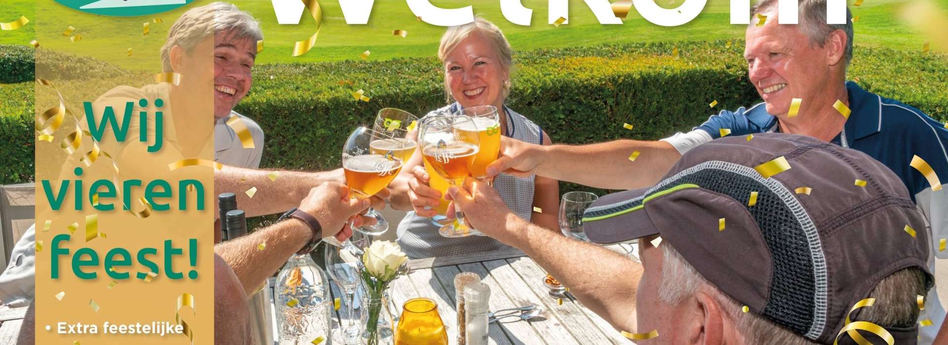 Welkom doek 40 jaar oosterhoutse